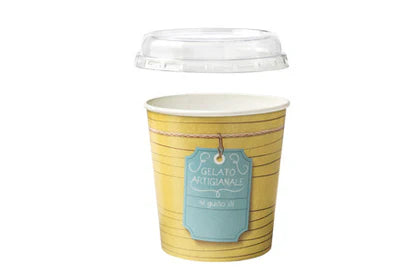 VASETTO GELATO 1.000 CC CON COPERCHIO