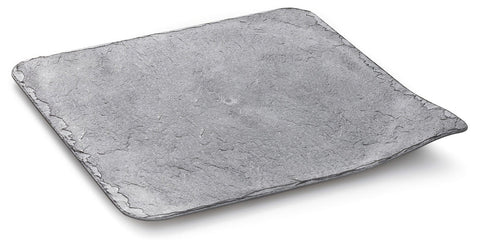 VASSOIO STONE GRIGIO 28X28 CM